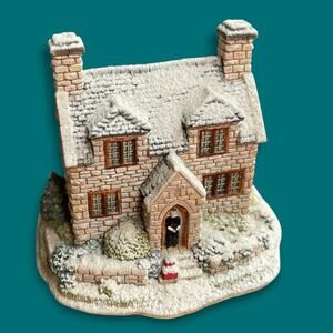 Lilliput Lane Christmas Collection The Vicarage Cottage No Box Handmade England